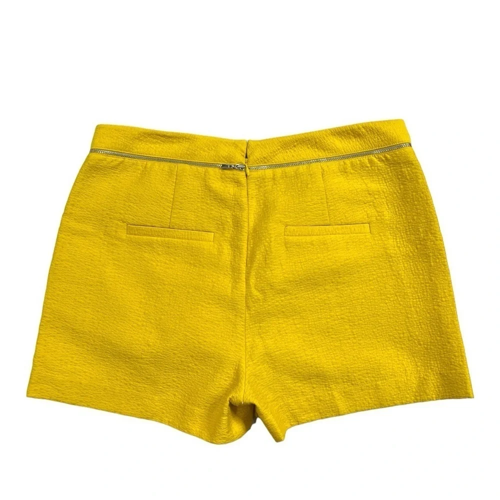 Robert Rodriguez Jacquard Wrap Shorts size 8 in Gold